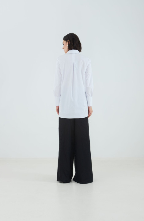 женские рубашки Elema 2К-12560-1-170 белый