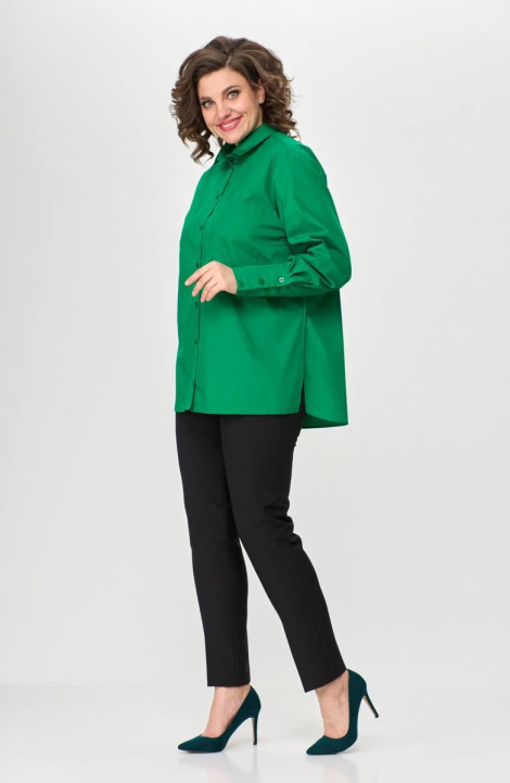 женские рубашки Avenue Fashion 0301-2 ярко-зеленый