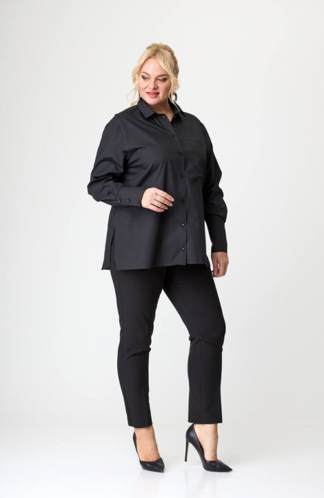 женские рубашки Avenue Fashion 0301 черный