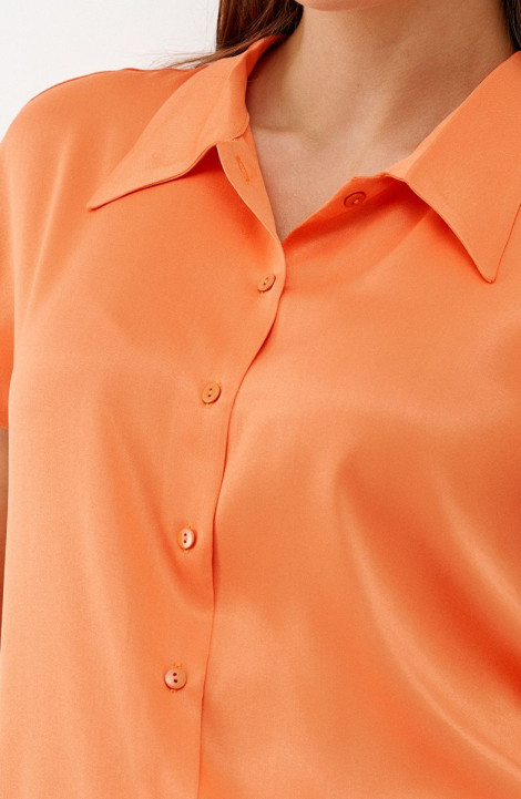 женские рубашки Ketty К-07540 оранжевый