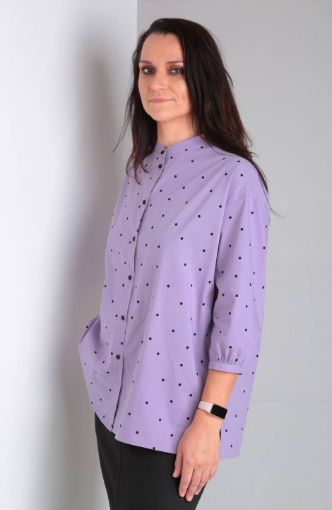 женские рубашки Ma Vie М646 фиолетовый