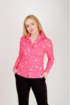 женские рубашки Mita ЖМ300 розовый