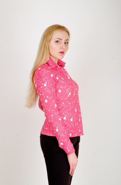 женские рубашки Mita ЖМ300 розовый