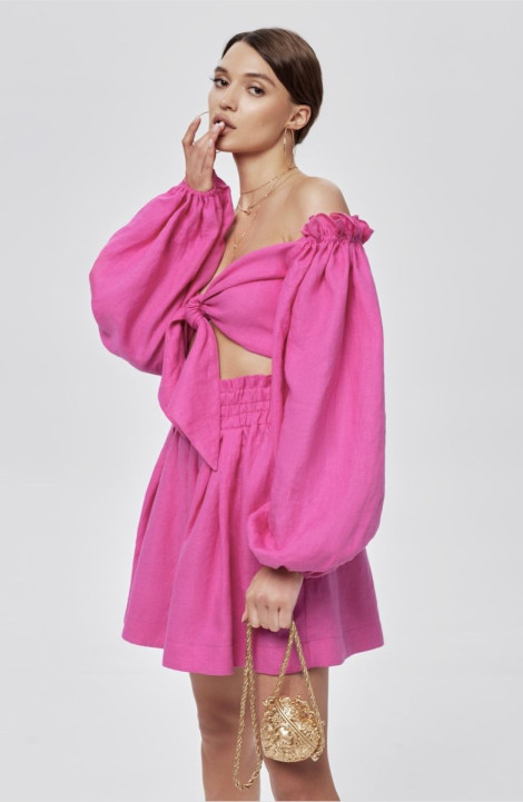 женские шорты ENZA 204 розовый