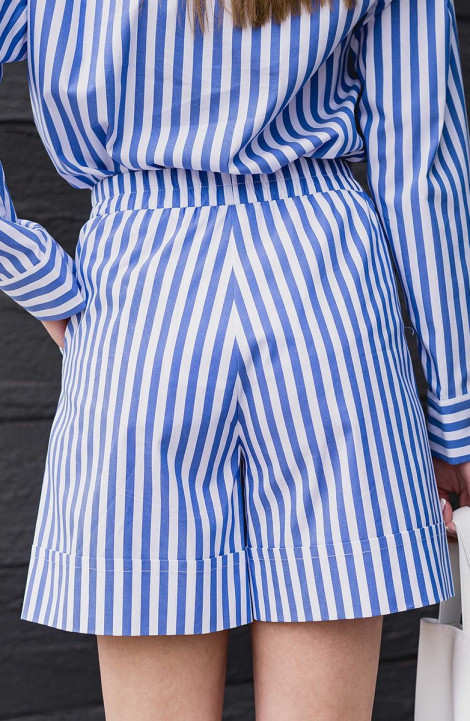 женские шорты MURMUR 13005.001 бело-голубой