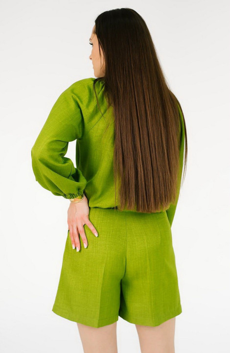 шорты MONA STYLE FASHION&DESIGN 24060-1 зеленый