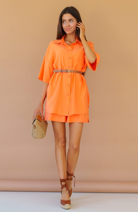 женские шорты Ivera 2055 оранжевый