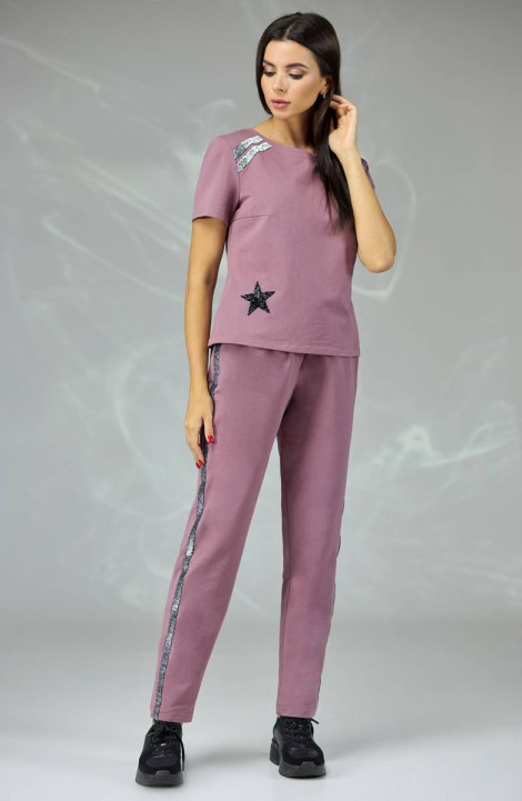 Спортивный костюм Angelina & Сompany 375 фиолетовый