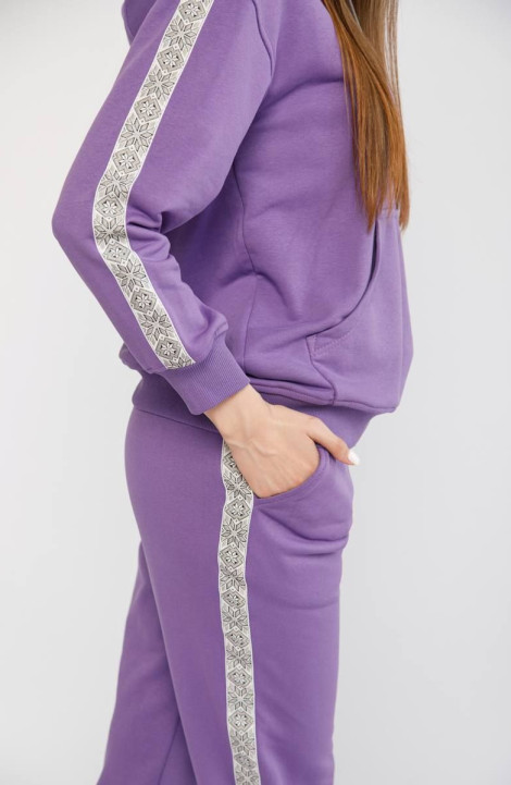 Спортивный костюм А2ГА S4 фиолетовый