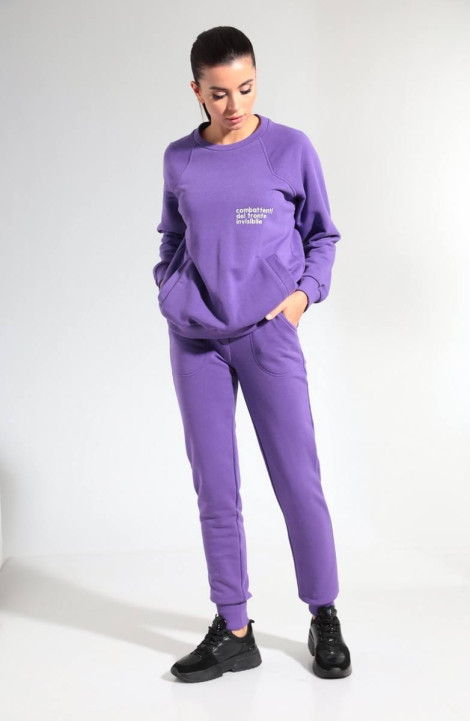 Спортивный костюм HIT 3080 фиолетовый