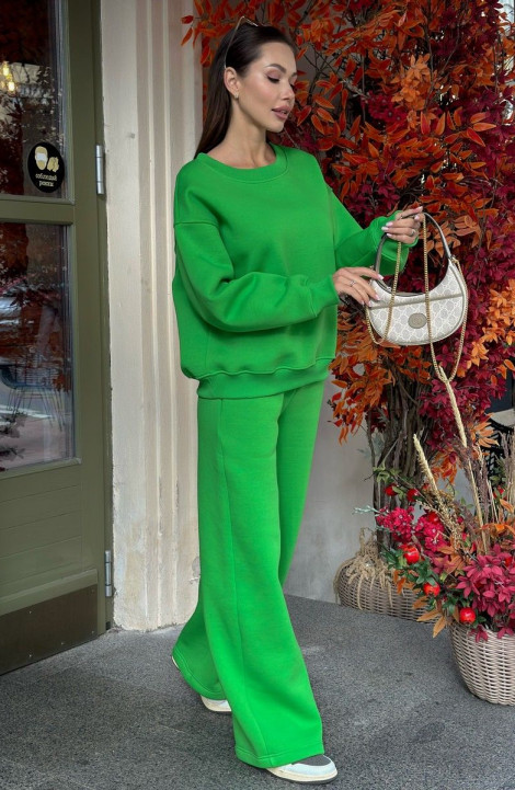 Спортивный костюм USOVA 004(4) зеленый