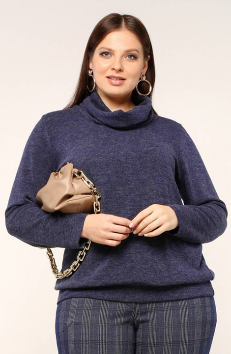 женский свитеры La rouge 3257 темно-синий
