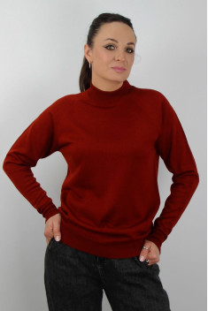 женский свитеры Полесье С3316-15 5С1754-Д43 170,176 терракотовый