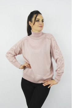 женский свитеры Полесье С3653-22 2С5082-Д43 158,164 розовый_дым