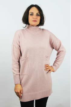 женский свитеры Полесье С3709-23 3С8777-Д43 158,164 розовый_дым