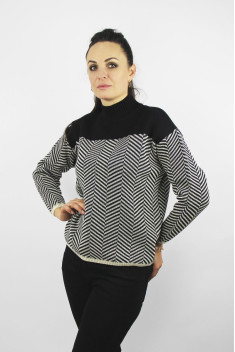 женский свитеры Полесье С3689-22 2С5216-Д43 158,164 черный