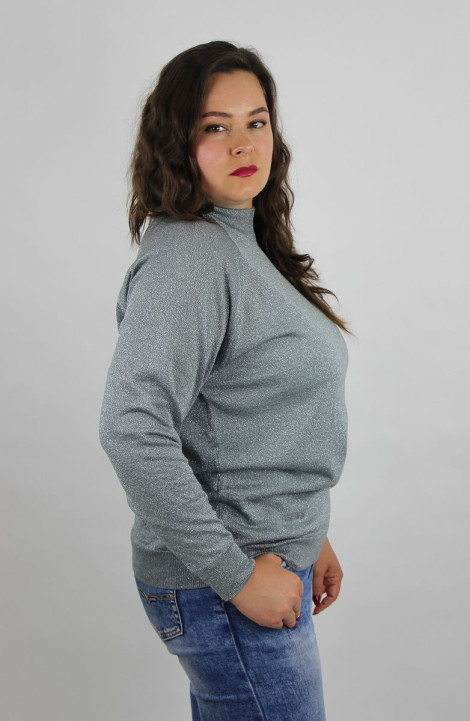 женский свитеры Полесье С3533-19 9С0310-Д43 170,176 металл+серебро