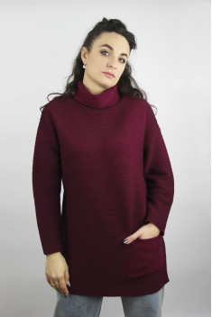 женский свитеры Полесье С3631-21 1С1258-Д43 158,164 ягодный