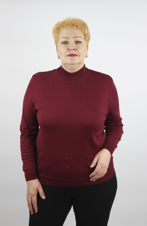 женский свитеры Полесье С3632-21 1С1230-Д43 170,176 бордовая_роза