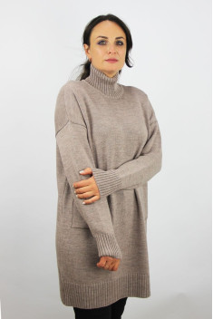 женский свитеры Полесье С3709-23 3С8777-Д43 170,176 бледно-коричневый