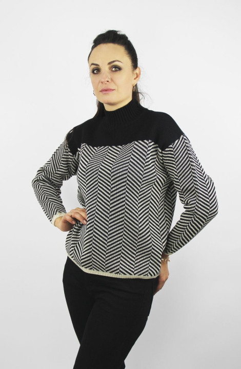 женский свитеры Полесье С3689-22 2С5216-Д43 170,176 черный