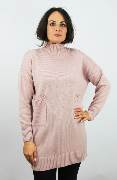 женский свитеры Полесье С3709-23 3С8777-Д43 170,176 розовый_дым