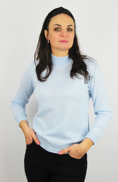 женский свитеры Полесье С3731-23 3С8783-Д43 158,164 кристально-голубой