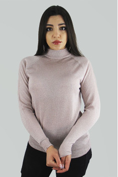 женский свитеры Полесье С3533-19 9С0310-Д43 158,164 розовый_дым+серебро