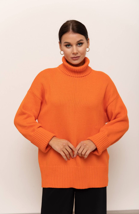 женский свитеры Romgil РВ0070-ХЛ1 ярко-оранжевый