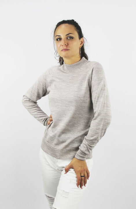 женский свитеры Полесье С3316-15 5С1754-Д43 158,164 кофейный+суровый