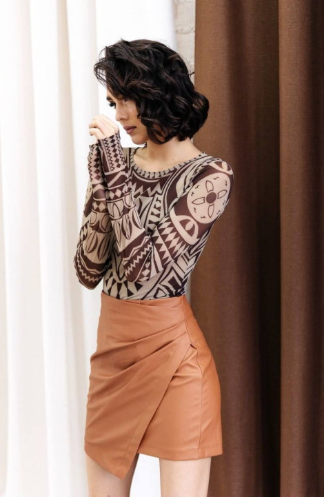 юбки Totallook LY2022Skirt Brown